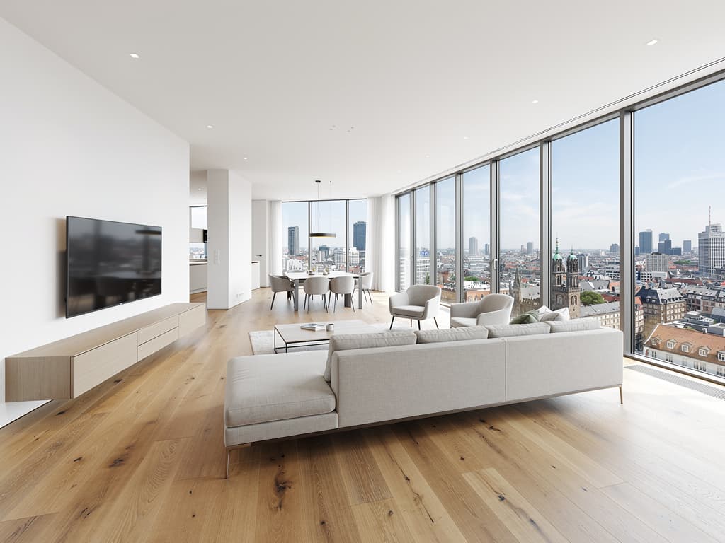 Modernes Penthouse Oberkassel