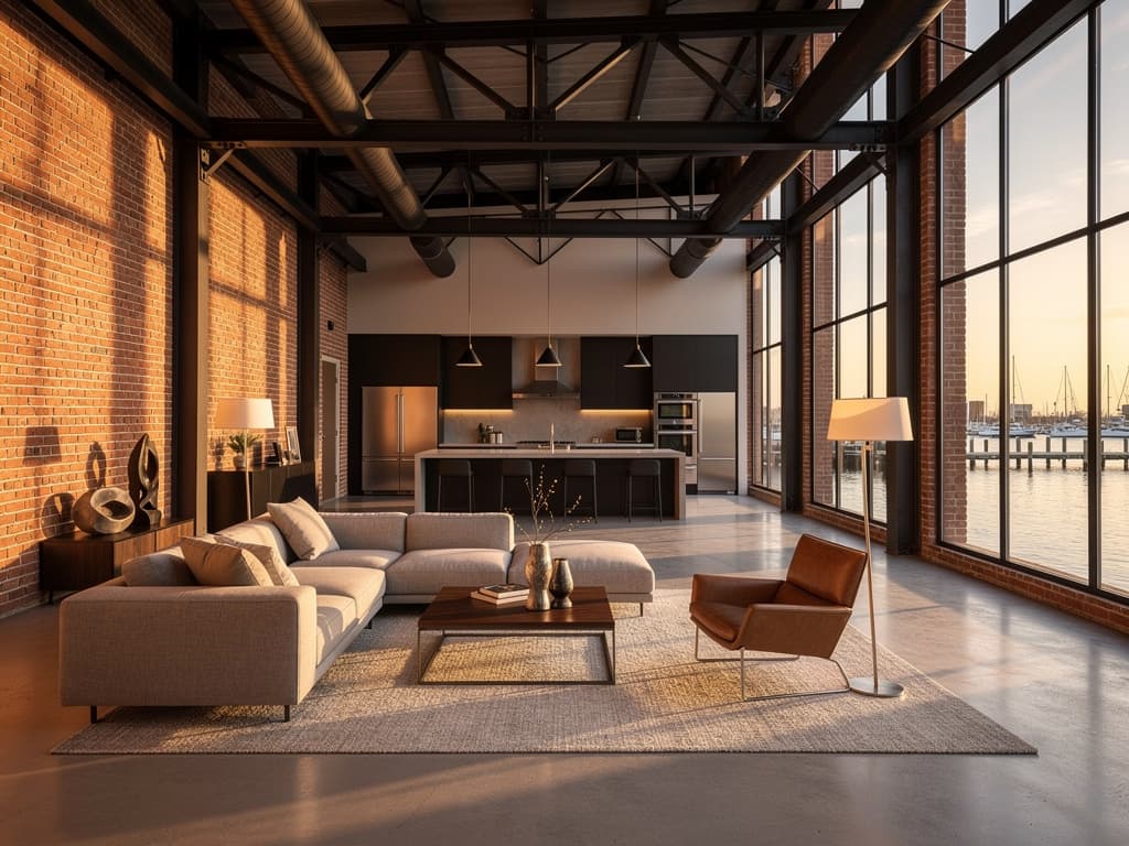Industrial Loft Interior
