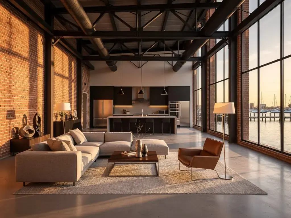 Industrial Loft Interior